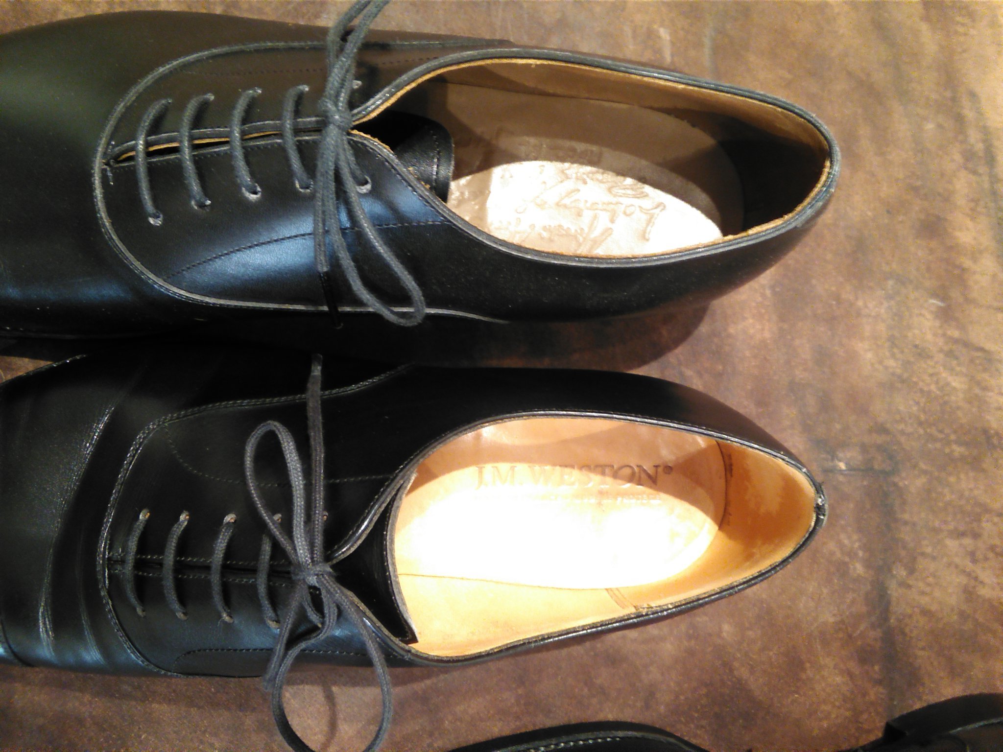 J.M.Westonと荒井弘史を比べてみる : Shoe Care & Shoe Order 「FANS 