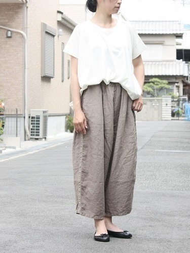 Ordinary fits BALL PANTS linen GREY_a0258834_13501248.jpg