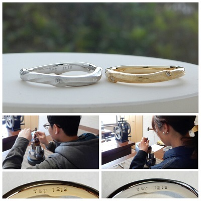 工房オリジナルの結婚指輪　セミオーダー　|　岡山_d0237570_13475650.jpg