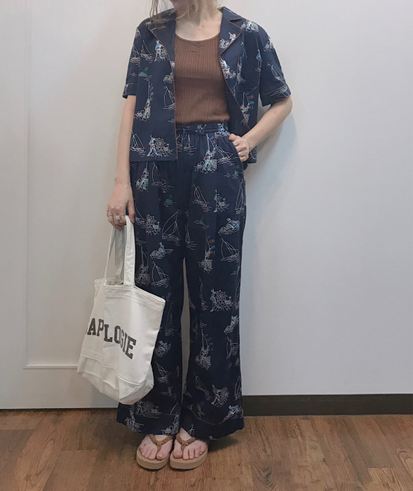 TODAYFULパイピングマリンシャツ　コットン TODAYFUL（トゥデイフル）の「パイピングマリンシャツ（シャツ