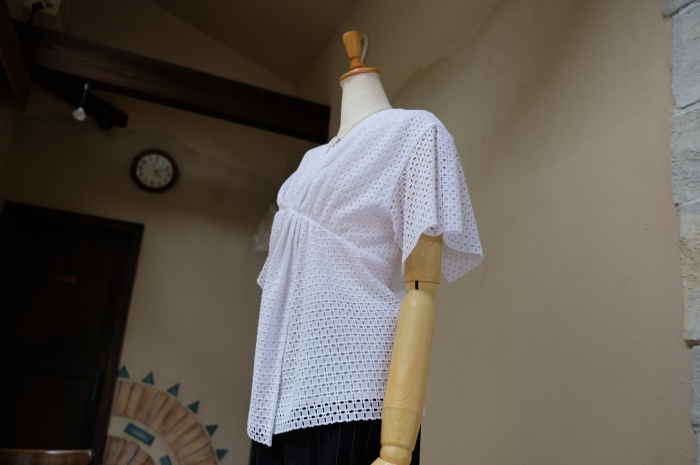 ”2018 Summer Cotton Lace Cut & Sewn Combination～IPSE～...6/11mon\"_d0153941_14454297.jpg