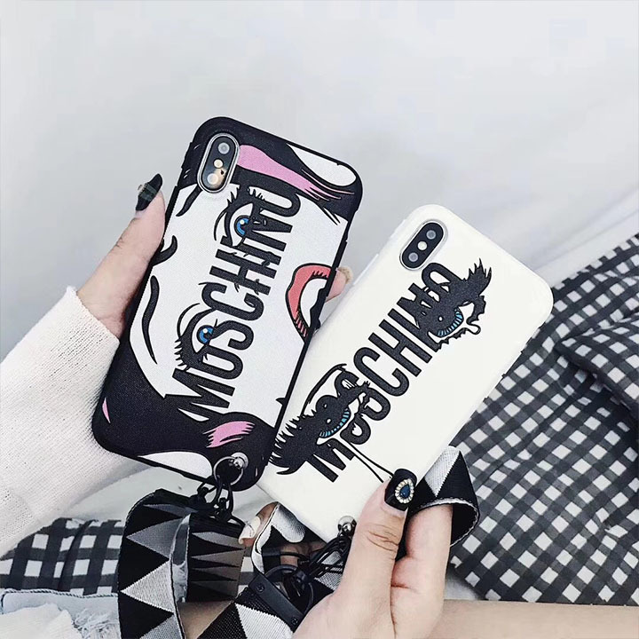 MOSCHINO iPhone8プラス携帯ケース パロディ風 iphoneXカバー 個性的 男女愛用！_d0388500_16500460.jpg