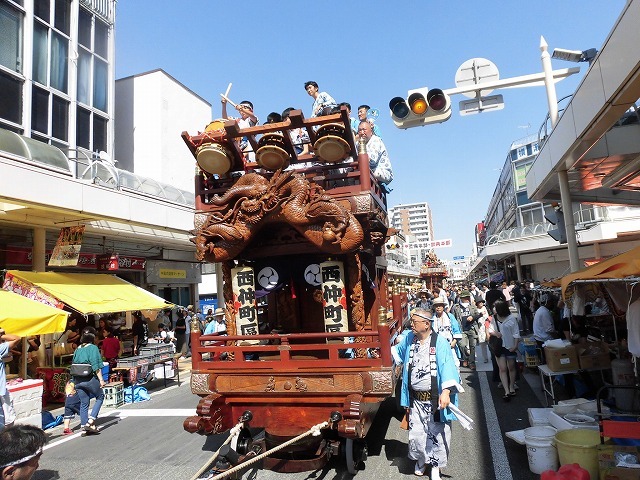 汗が滝のように吹き出した! 吉原のてんのさん(祇園祭)で西仲町の山車の巡行_f0141310_08100488.jpg