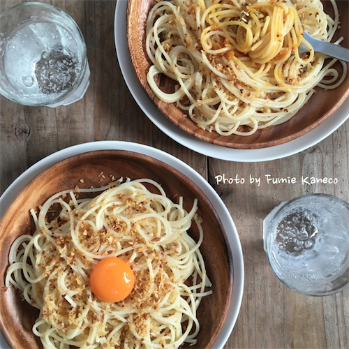 腹ペコさんにスピードパスタ スパゲッティ デル ポヴェレッロ ふみえ食堂 A Table To Be Full Of Happiness