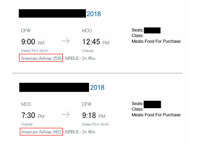 アメリカン航空/フライトスケジュール変更2度目で問題発生！？_d0210324_07123293.jpg