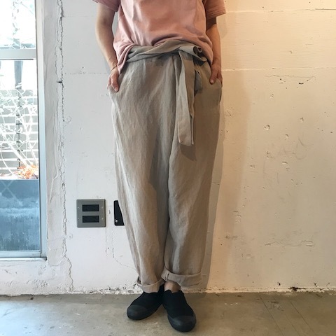 crew neck sweat ピンク と ブルー sans limite_d0364239_18193388.jpg