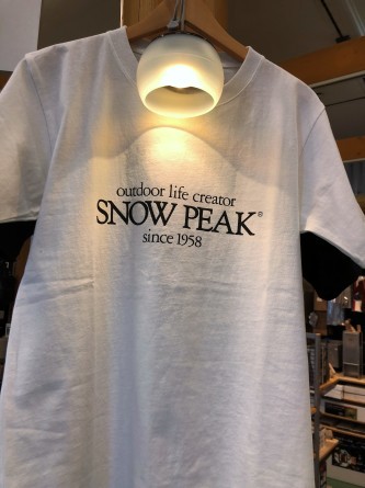 snow peak ロゴTシャツ！！_d0198793_15160160.jpg