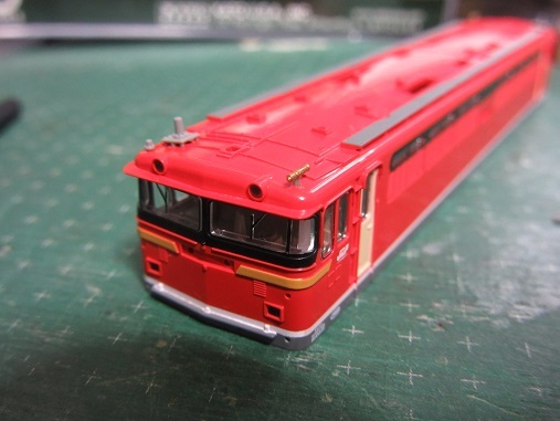 TOMIX EF67-100(更新車) : 赤い電車は臼い線 TOMIX EF67-100(更新車) : 赤い電車は臼い線