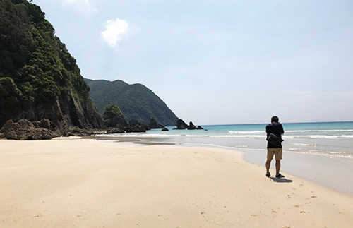 長崎＆五島列島2017／福江島2 高浜海水浴場_b0035734_19210816.jpg