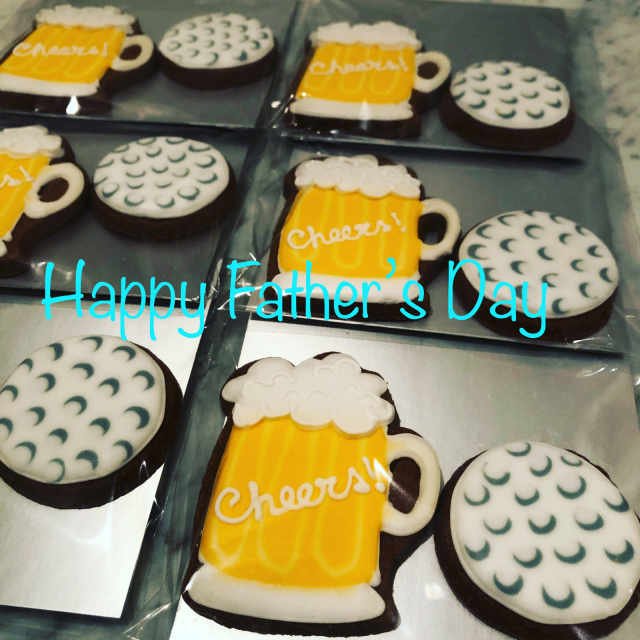 アイシングクッキー/父の日/夏/ビール アイシングクッキー⁄父の日⁄夏⁄ビール ビールのアイシングクッキー