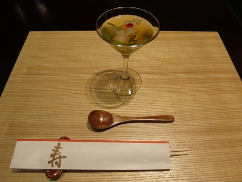 2018年4月 中の坊瑞苑 シェフズルーム 厨舎で夕食_f0299682_09511941.jpg