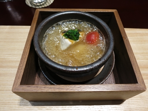 2018年4月 中の坊瑞苑 シェフズルーム 厨舎で夕食_f0299682_09530014.jpg