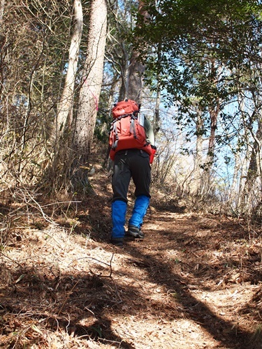 傘山（1,542m）御嶽山コース　2018年4月10日_b0319255_12034555.jpg