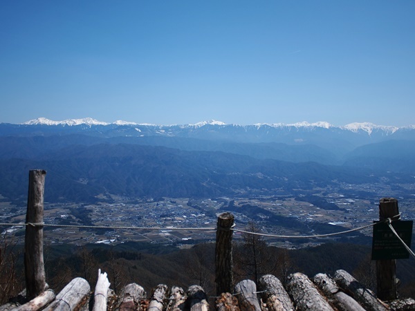 傘山（1,542m）御嶽山コース　2018年4月10日_b0319255_12303783.jpg