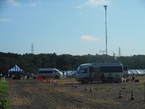 依田さんが嵐山町ラベンダー園に来ました カフェ童音舞