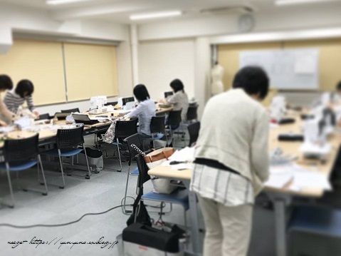 【ヴォーグ学園横浜校】生徒さんの素敵作品完成！ソレイアードのラミネートトート♪_f0023333_21542787.jpg