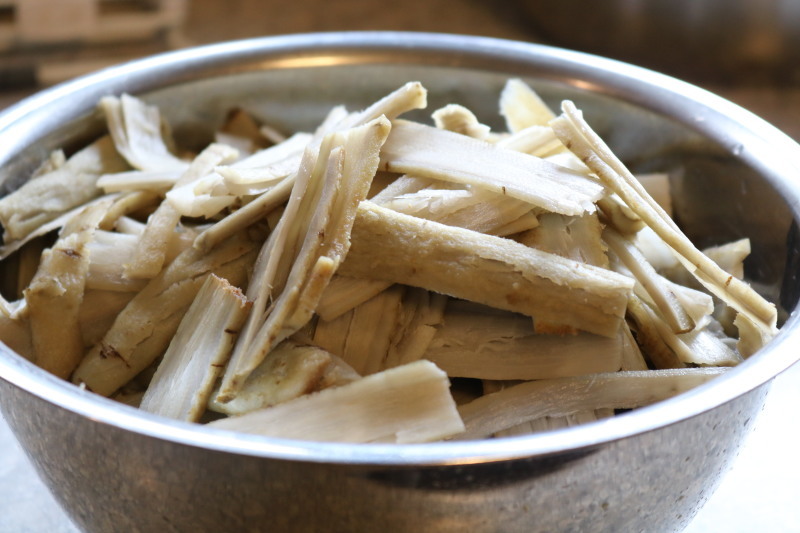 たたき牛蒡のからあげ 甘辛味_f0376195_13074360.jpg