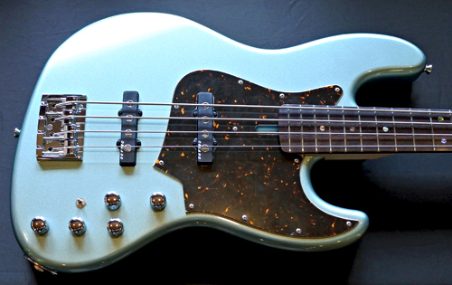 「Turquoise MetallicのSTD-J Active」1本目が完成!_e0053731_16113524.jpg