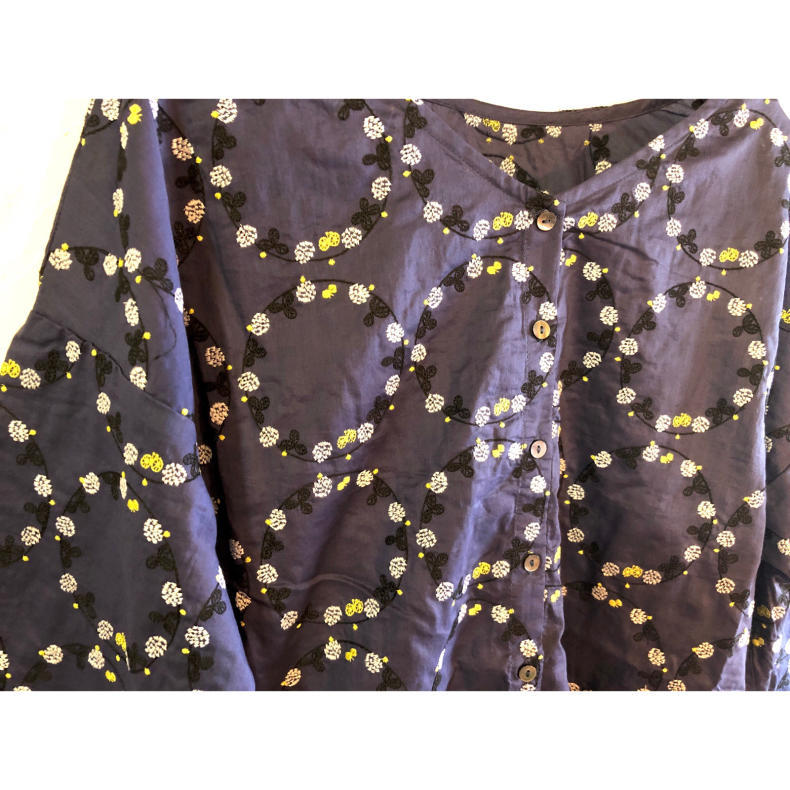 【 Marble SUD】EMB花かんむり BLOUSE_d0000298_19101000.jpg