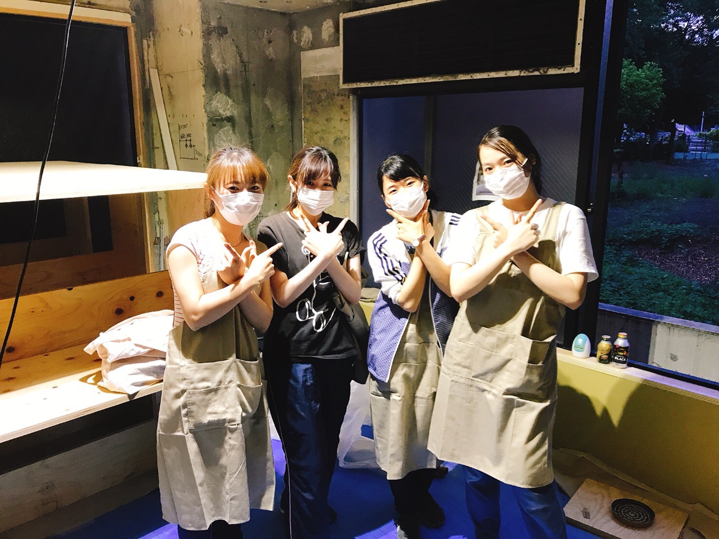 明太子パスタ弁当と娘の職場_d0359935_07042720.jpg