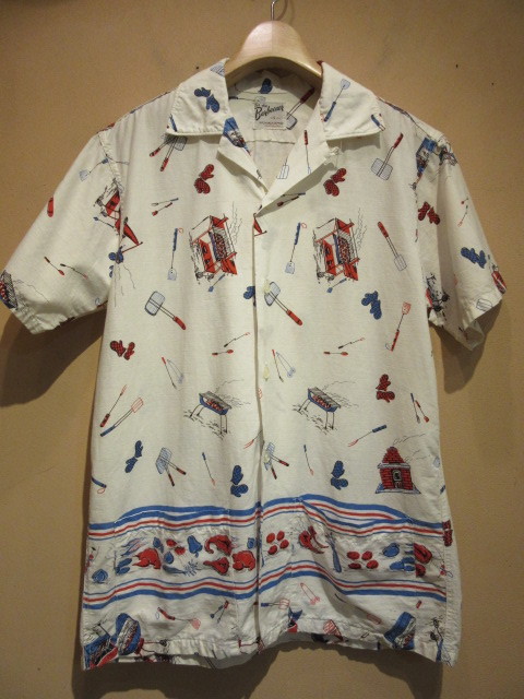 スペシャル 超美品 50s BBQシャツ バーベキューシャツ スペシャル 超美品 50s BBQシャツ バーベキューシャツ