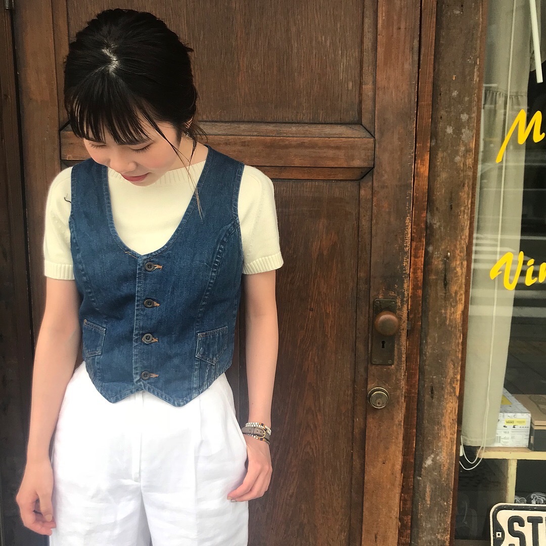 デニムベストstyle Not Kyomachi はレディース専門のアメリカ古着の店です アメリカで直接買い付けたvintage 古着やレギュラー古着 Antique コーディネート等を紹介していきます デニムベストstyle Not Kyomachi はレディース専門のアメリカ古着の店です アメリカで直接買い付けたvintage 古着やレギュラー古着 Antique コーディネート等を紹介していきます
