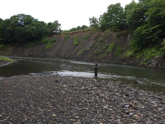 18 6 24 北海道の釣り 渚滑川 川 ダム湖 渓流 朱鞠内湖 大きな二つの心臓の河