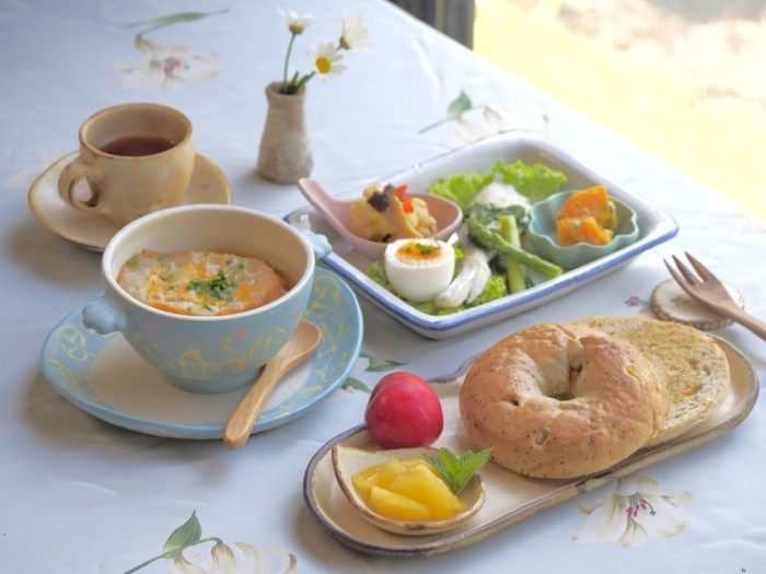 ベーグル朝ごはん_b0277136_08415008.jpeg