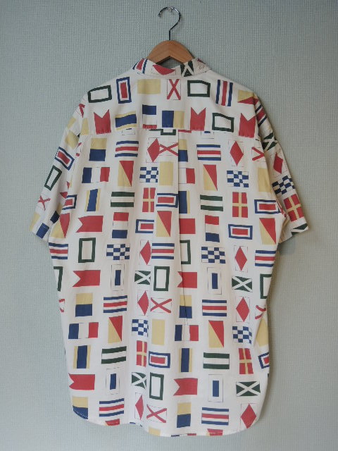 USED DOCKERS CODE FLAG SHIRT！！_d0367472_19084223.jpg