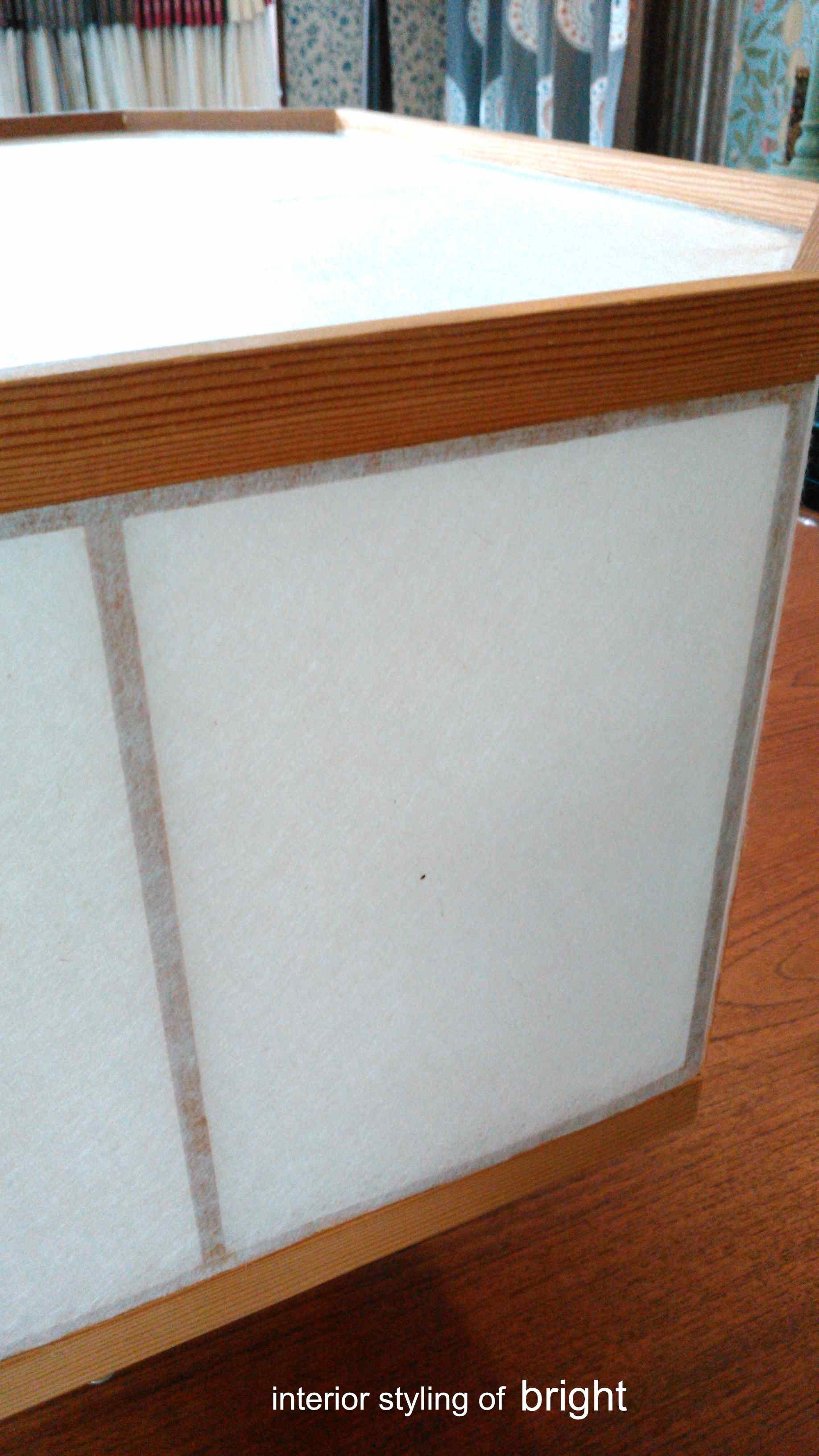 和紙の笠の張り替え_c0157866_14335617.jpg