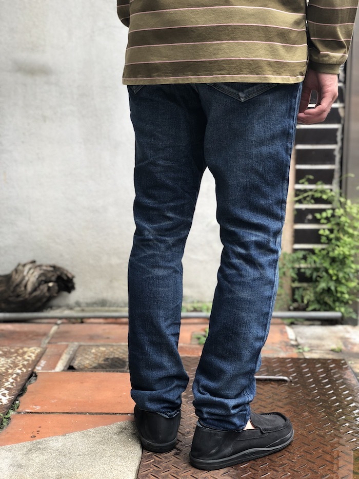 ◇ nonnative / Dweller 5P Jeans Dropped Fit C/P 12oz Denim Stretch VW "BEN"  : END OF THE TRAIL