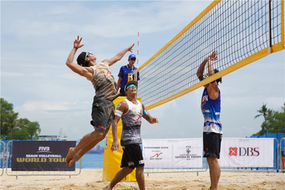 金栄堂サポート:ビーチバレーボールプレーヤー・長谷川徳海選手 World Tour 2star Singaporeご報告&インプレッション!_c0003493_09155775.jpg