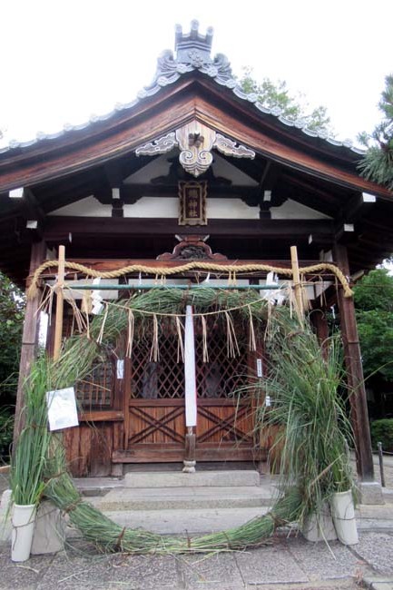 夏越の大祓い　茅の輪　総神社_e0048413_20361316.jpg