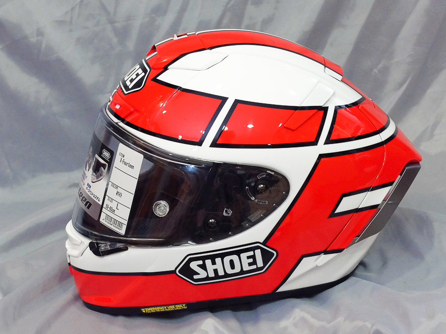 SHOEI X-fourteen　”巨摩郡レプリカ”_f0369107_09335424.jpg