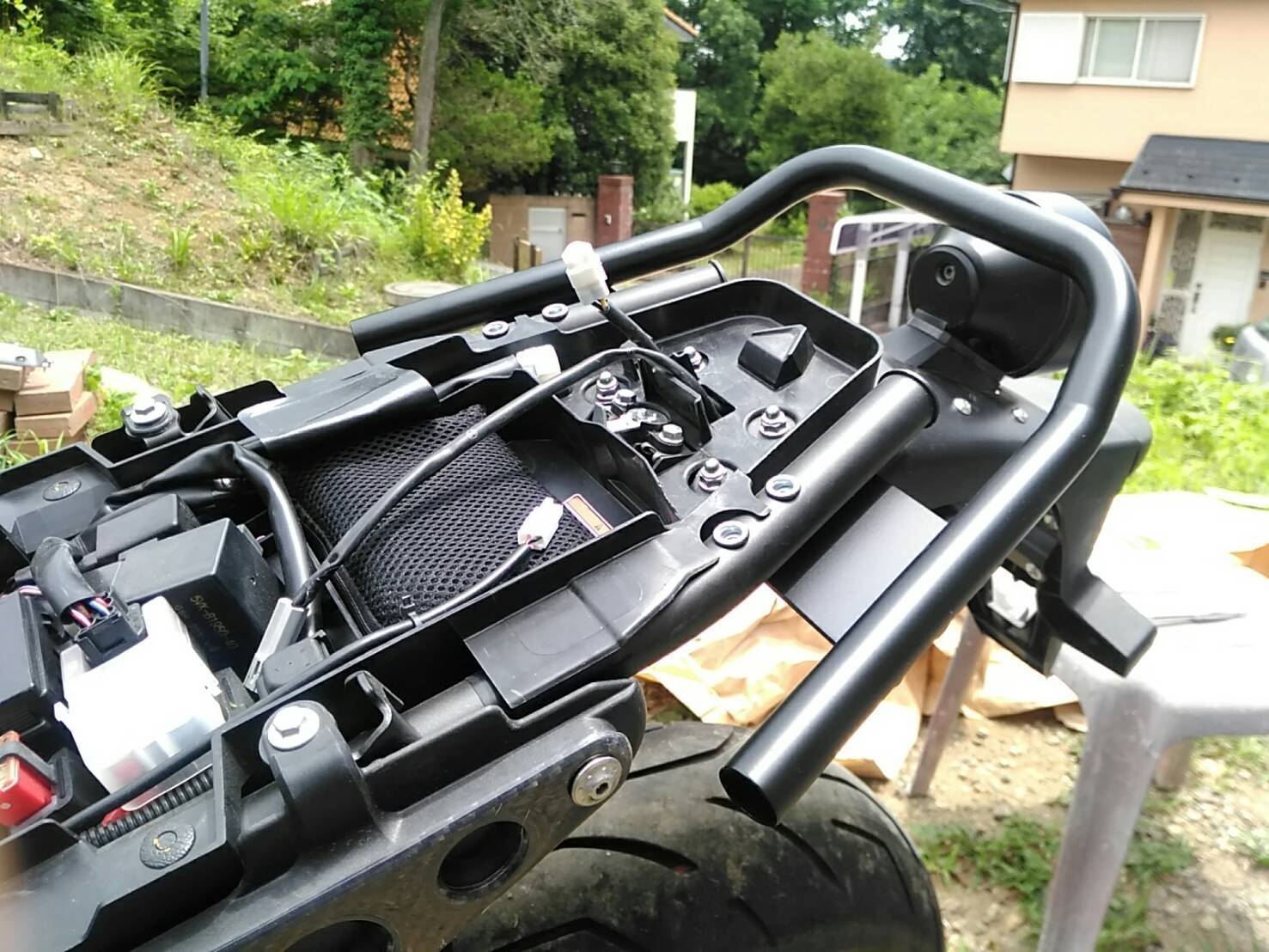 XSR900用グラブバー発売開始しました！ : FRP屋さんのパテマミレ