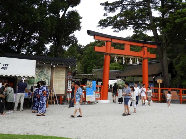 夏越の大祓い　上賀茂神社_e0048413_20311415.jpg