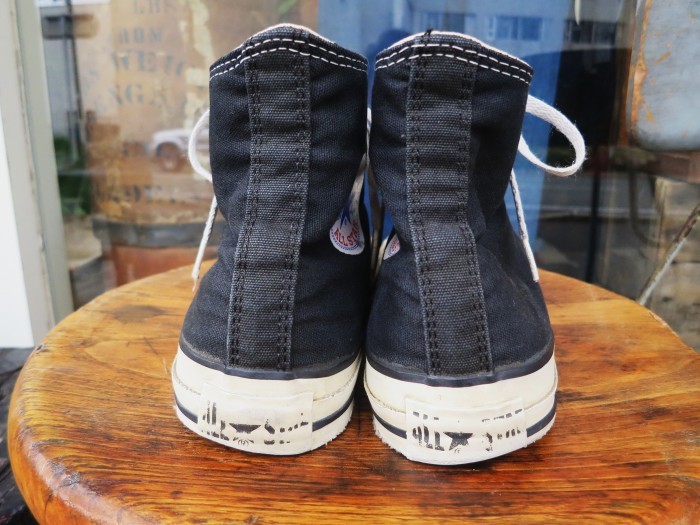 90\'s　Made　in　U.S.A.　CONVERSE　ALL　STAR　HI　BLACK　アメリカ製　コンバース　黒　ブラック_e0187362_10405380.jpg