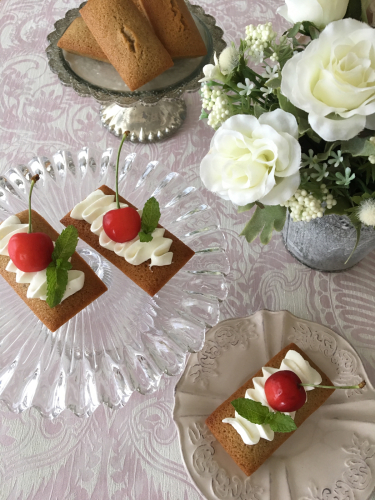 フィナンシェを簡単可愛くアレンジ Mamanのお菓子