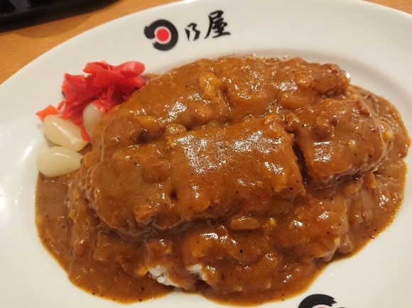 6/30 日乃屋カレー両国店 名物カツカレー¥840 & 生ビール¥290_b0042308_11460359.jpg