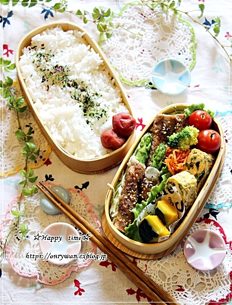 アスパラの肉巻き弁当と今週の作りおき♪_f0348032_18055603.jpg