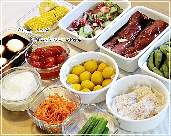 アスパラの肉巻き弁当と今週の作りおき♪_f0348032_18061417.jpg