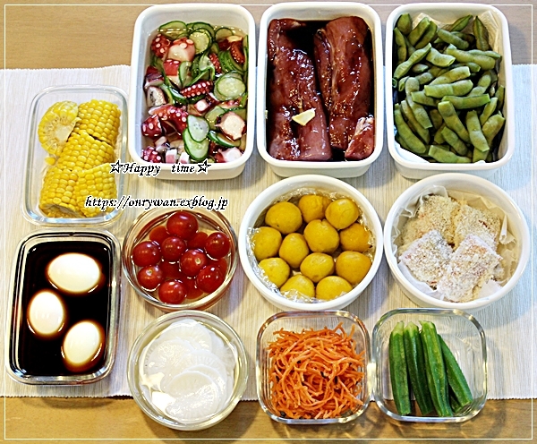 アスパラの肉巻き弁当と今週の作りおき♪_f0348032_18062111.jpg