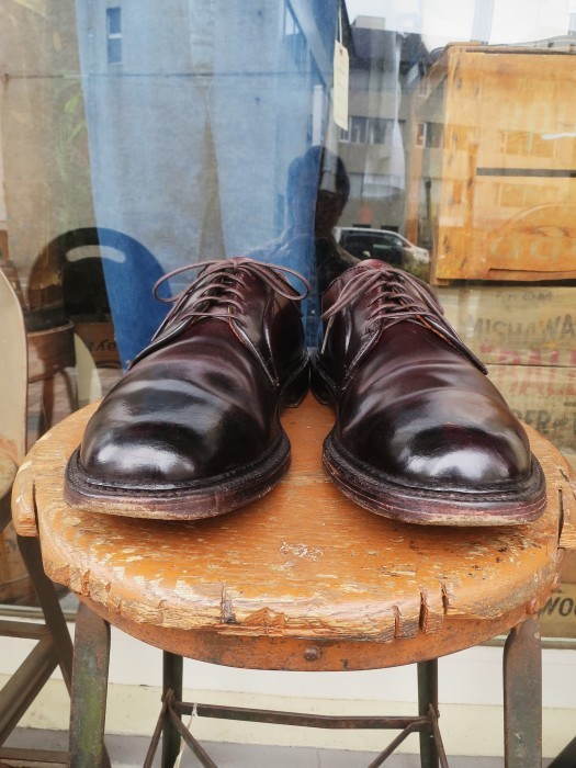 Aleden No8 Cordovan Plain-Toe オールデン コードバン Aleden No8 Cordovan Plain-Toe オールデン コードバン