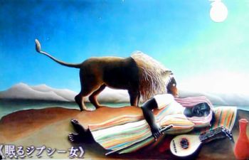 熱烈！　傑作ダンギ　アンリ・ルソー　＠日曜美術館_b0044404_00110015.jpg