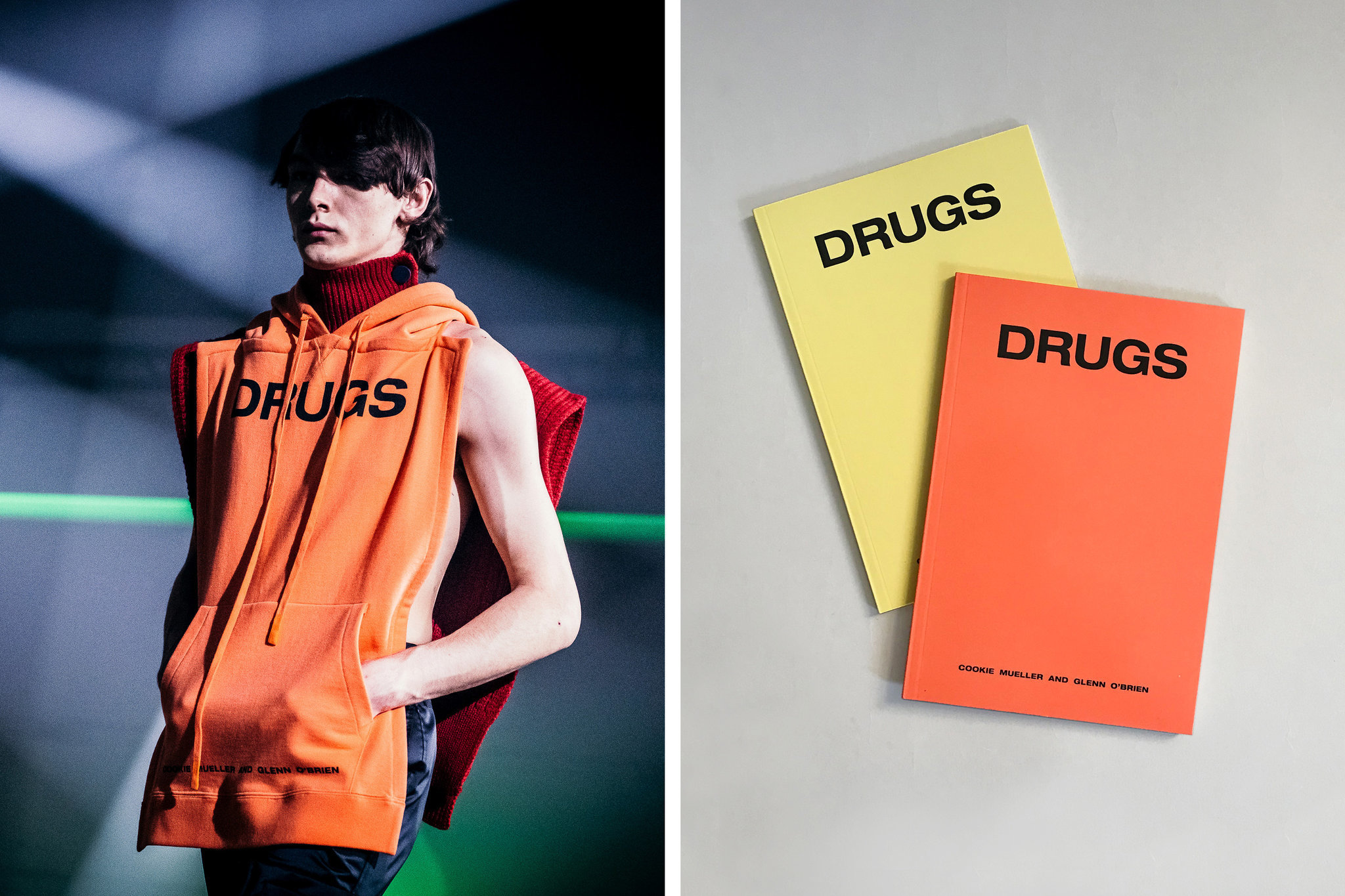 ラフシモンズ2018AWコート DRUGS