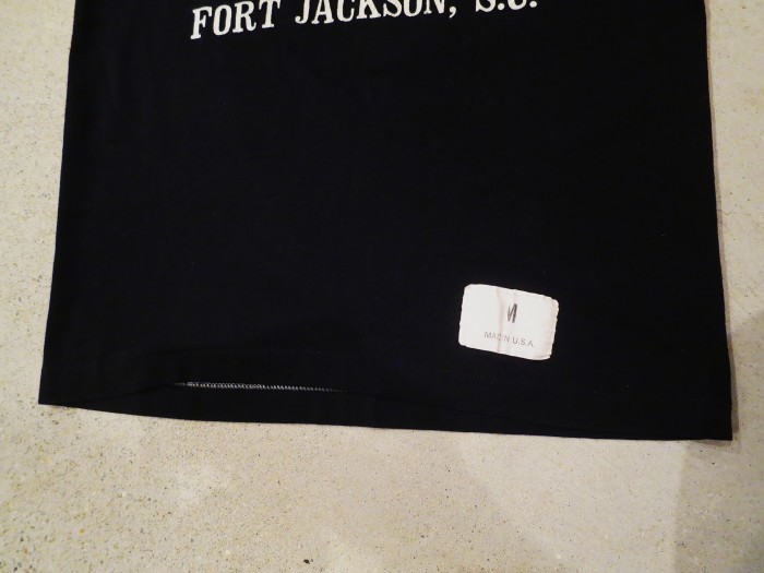 80\'s　U.S.ARMY　Football　Tee　Black_e0187362_14572407.jpg