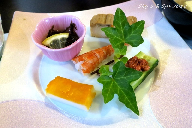 南熱海へ その4 味と湯の宿 ニューとみよし へ 夕食編 18年6月 空とグルメと温泉と