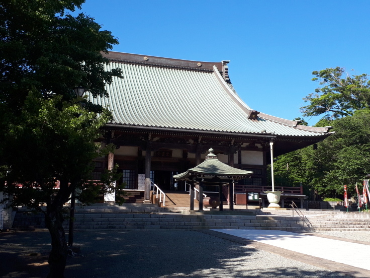 歳時記:藤沢宿 遊行寺の小栗判官遺跡(明治初期写真、同一アングル追加)と江ノ島展、義経の首洗井戸など-2017/10/8_b0116271_16513942.jpg