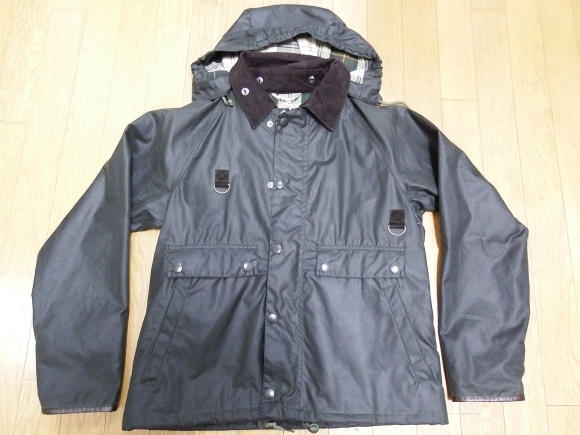 BARBOUR SPEY JACKET  バブアー スペイジャケット 38。_d0133791_12263488.jpg