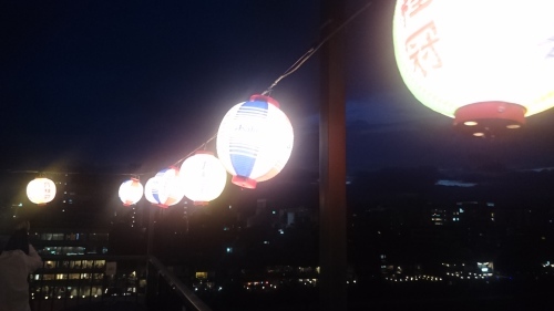 レストラン菊水 屋上ビアガーデン 大盛況_d0162300_21165446.jpg